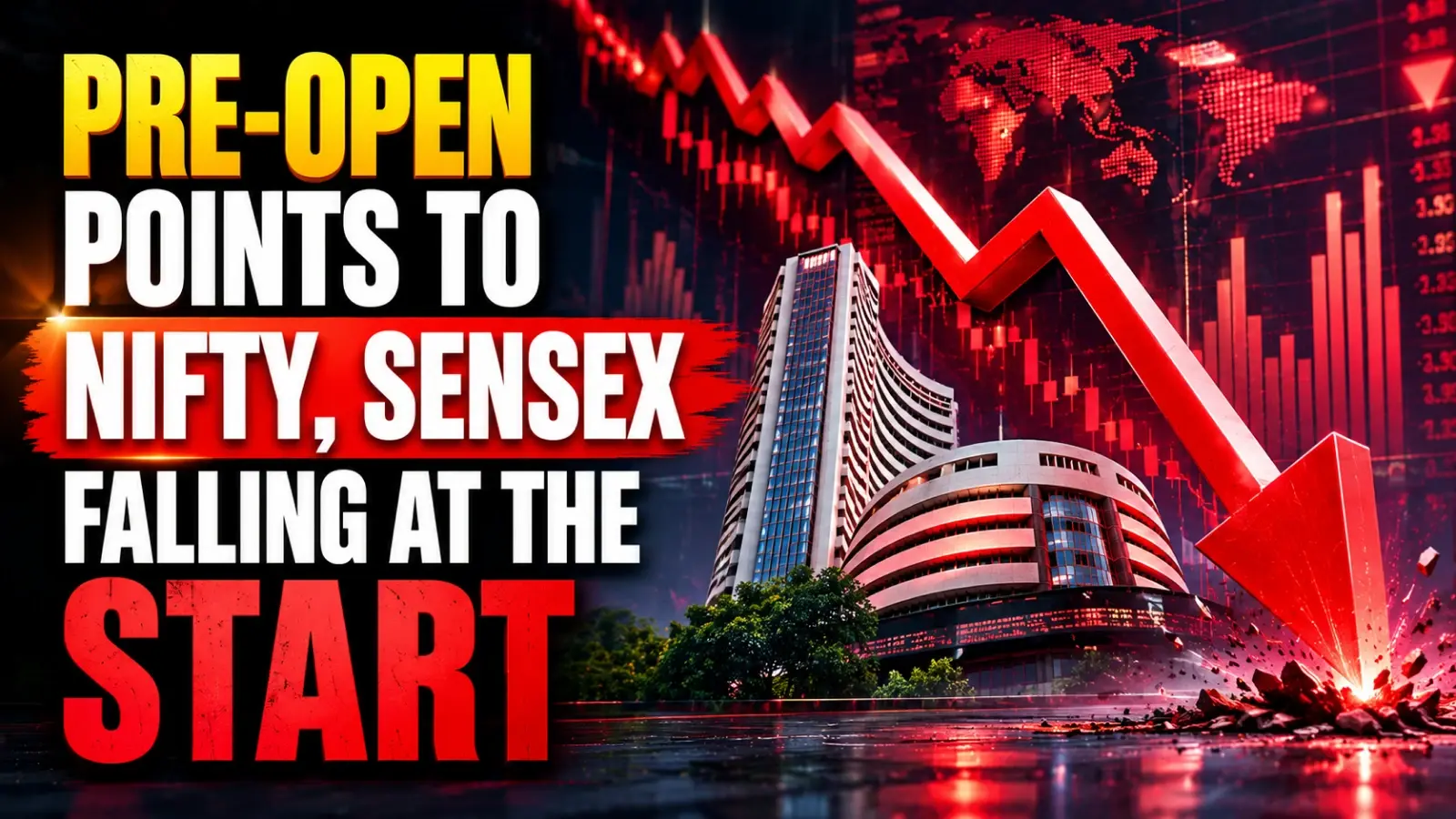 Stock Market Pre-open June 11, 2026: Nifty, Sensex Falling at the Start as Middle East Mauls Sentiment