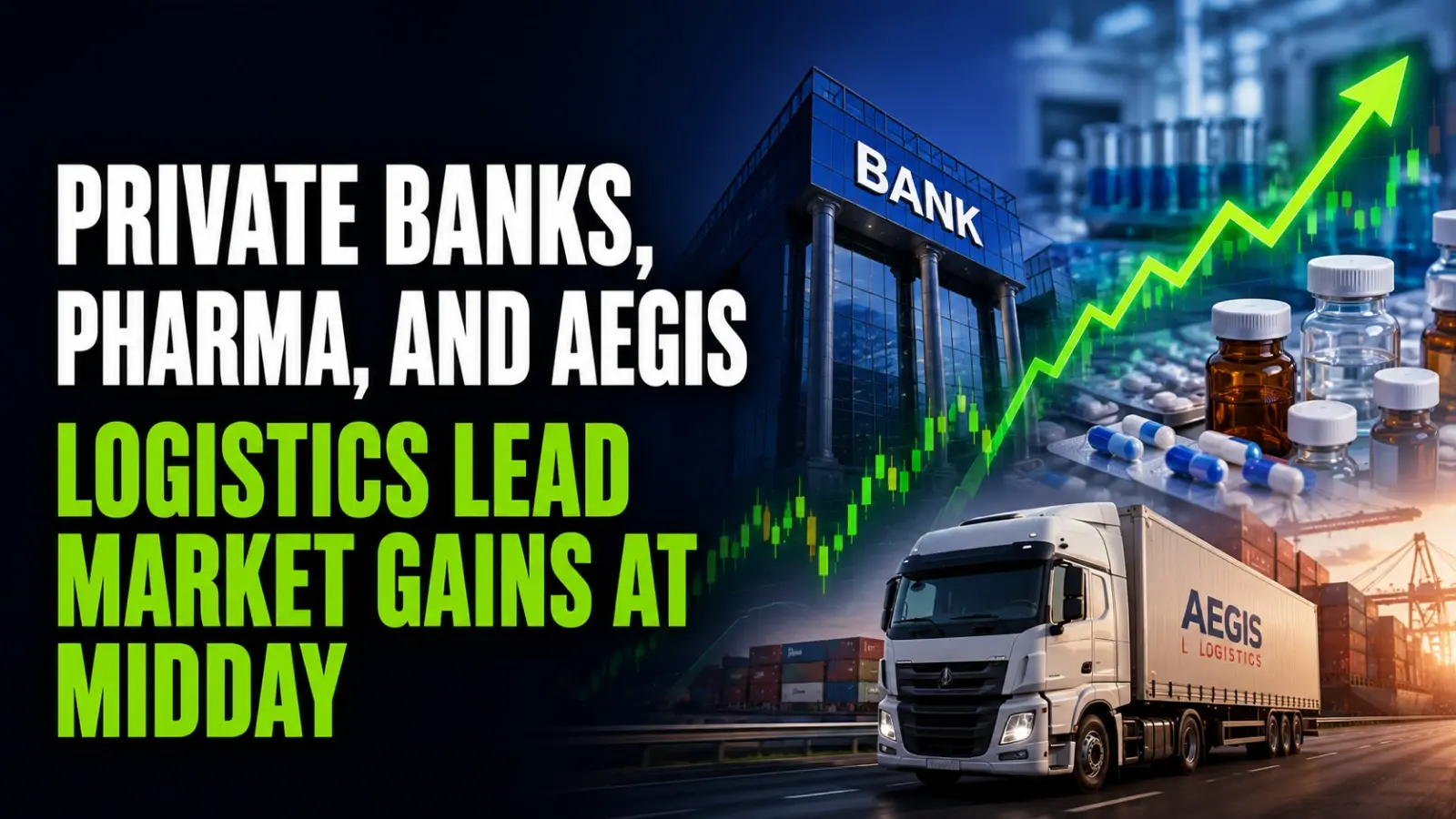 Stocks in Focus, June 11, 2026: ICICI Bank, Wockhardt and Aegis Logistics, Lead Market Gains in Their Sectors at Midday