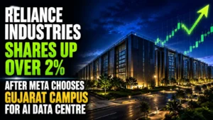 Reliance Industries Shares Up Over 2% After Meta Chooses Gujarat Campus for AI Data Centre