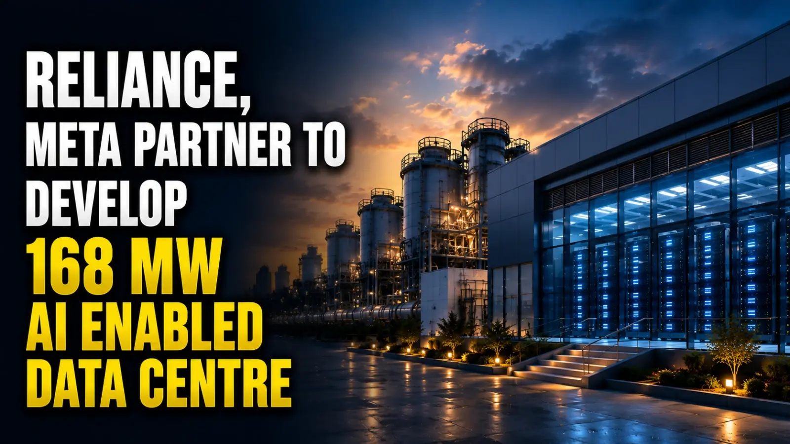 Reliance, Meta Partner To Develop 168 MW AI Enabled Data Centre in Jamnagar