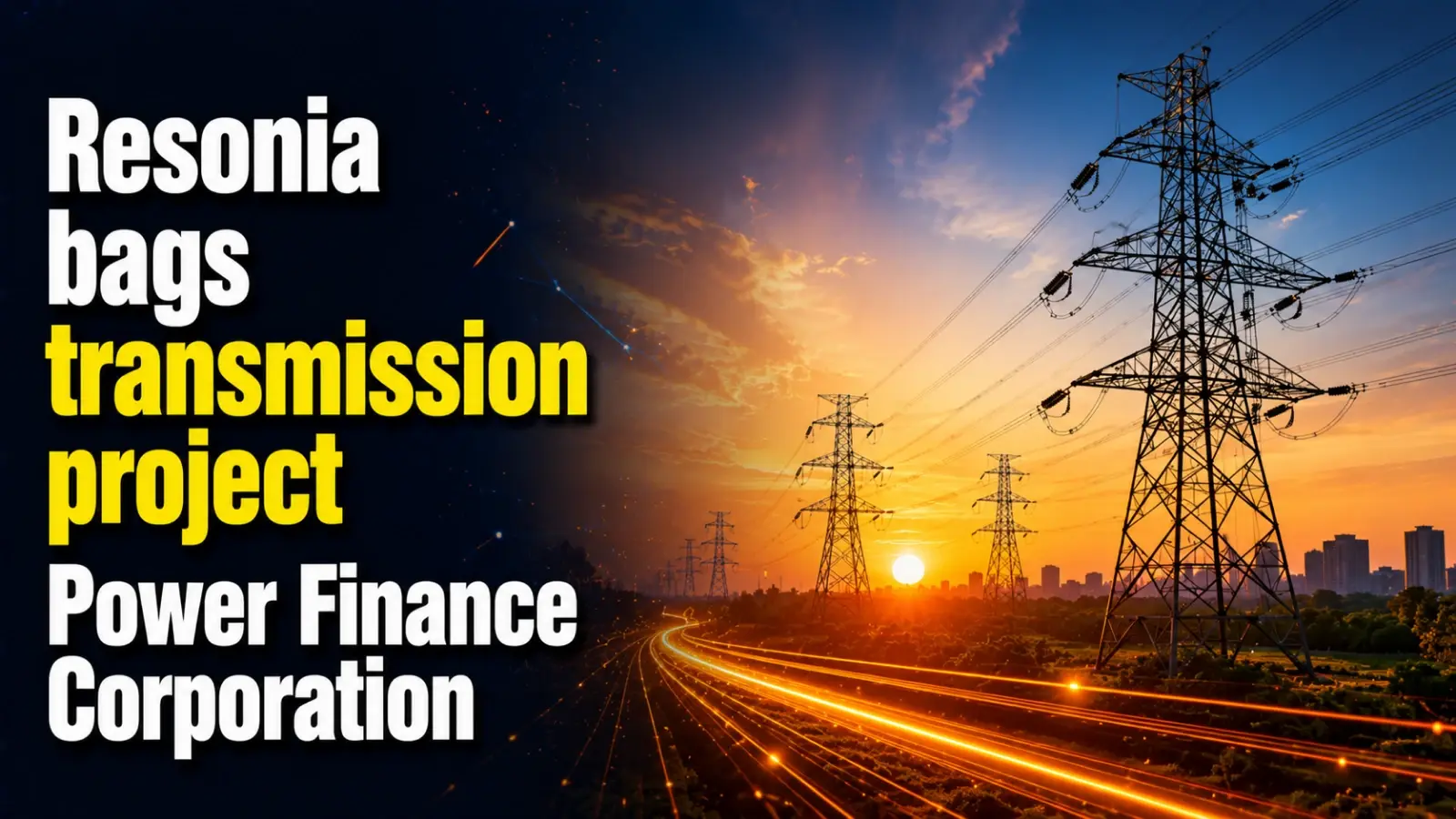 Resonia Bags Transmission Project Power Finance Corporation