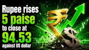INR vs USD Rate, June 16, 2026: Rupee Rises 5 Paise To Close at 94.53 Against US Dollar