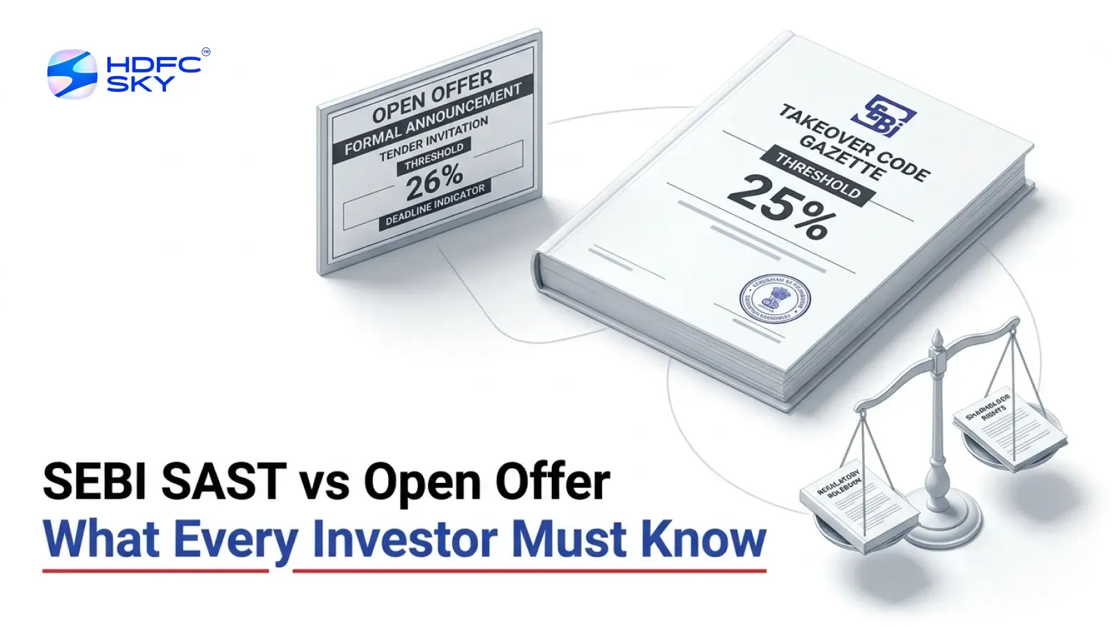 The Difference Between SEBI’s SAST Regulations and an Open Offer: Explained for Everyday Investors