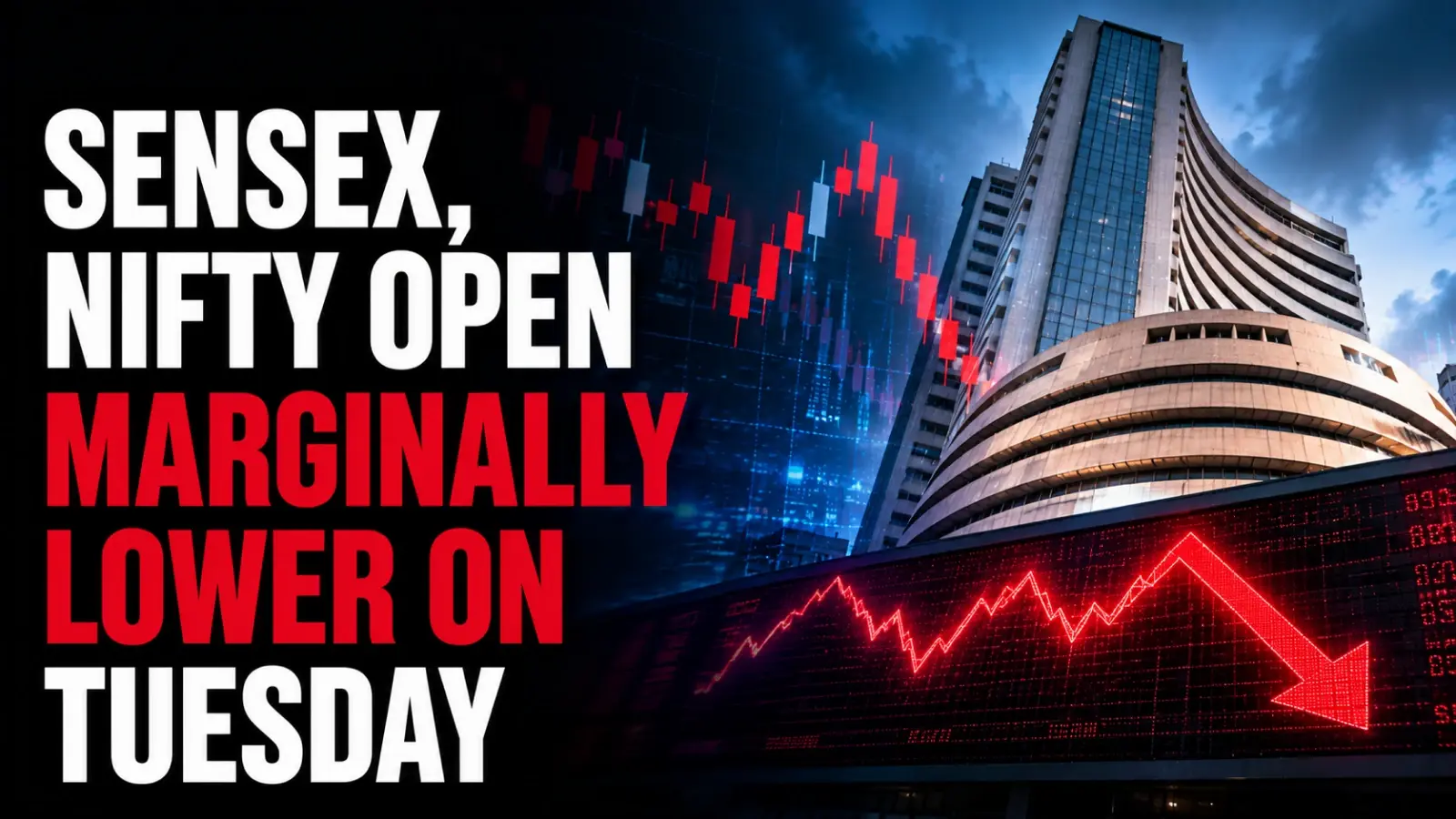 Market Open, June 23, 2026: Sensex, Nifty Open Marginally Lower on Tuesday as IT and Metal Stocks Weigh; Iran Optimism Limits Downside
