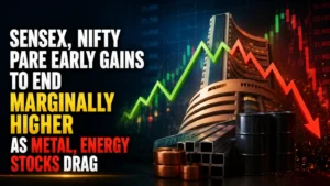 Sensex, Nifty Pare Early Gains to End Marginally Higher as Metal, Energy Stocks Drag