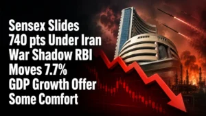 Stock Market, June 8, 2026: Sensex Slides 740 pts Under Iran War Shadow; RBI Moves, 7.7% GDP Growth Offer Some Comfort