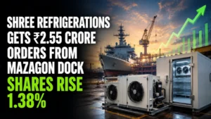 Shree Refrigerations Gets ₹2.55 Crore Orders From Mazagon Dock; Shares Rise 1.38%