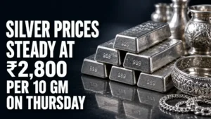 Silver Rates Today, June 4, 2026: Silver Prices Steady at ₹2,800 per 10 gram on Thursday