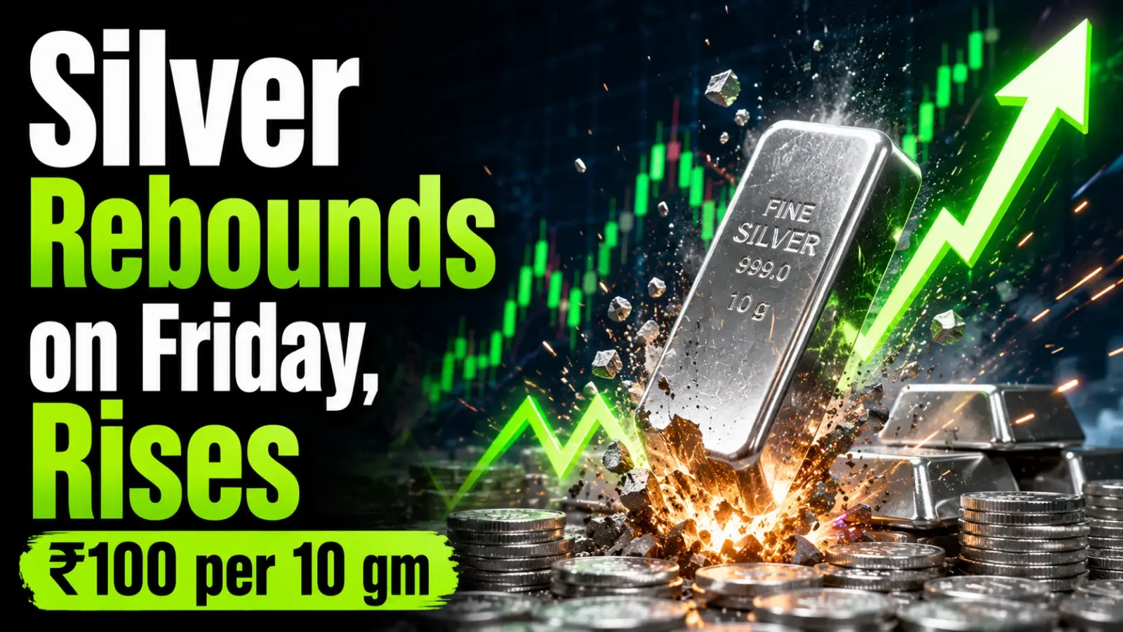 Silver Rate Today, June 12, 2026: Silver Price Rebounds on Friday, Rises ₹100 per 10 gram