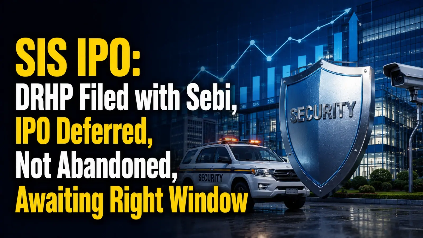 SIS IPO: DRHP Filed with Sebi, IPO 'Deferred, Not Abandoned, Awaiting Right Window