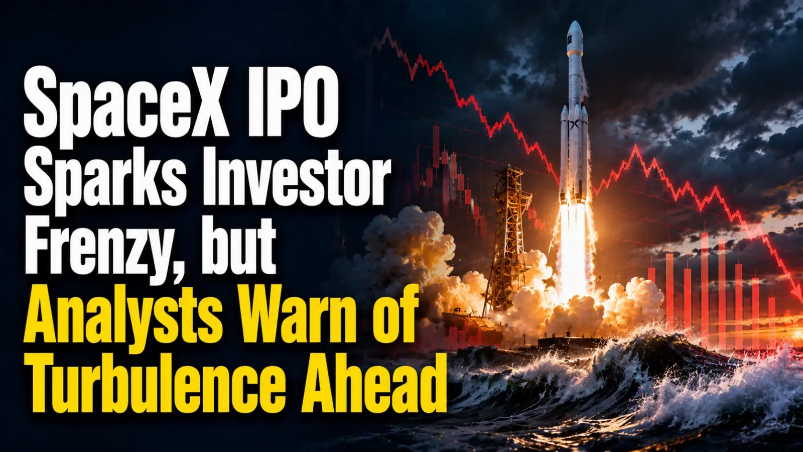 SpaceX IPO Sparks Investor Frenzy, but Analysts Warn of Turbulence Ahead
