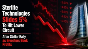 Sterlite Technologies (STL) Slides 5% To Hit Lower Circuit After Stellar Rally as Investors Book Profits