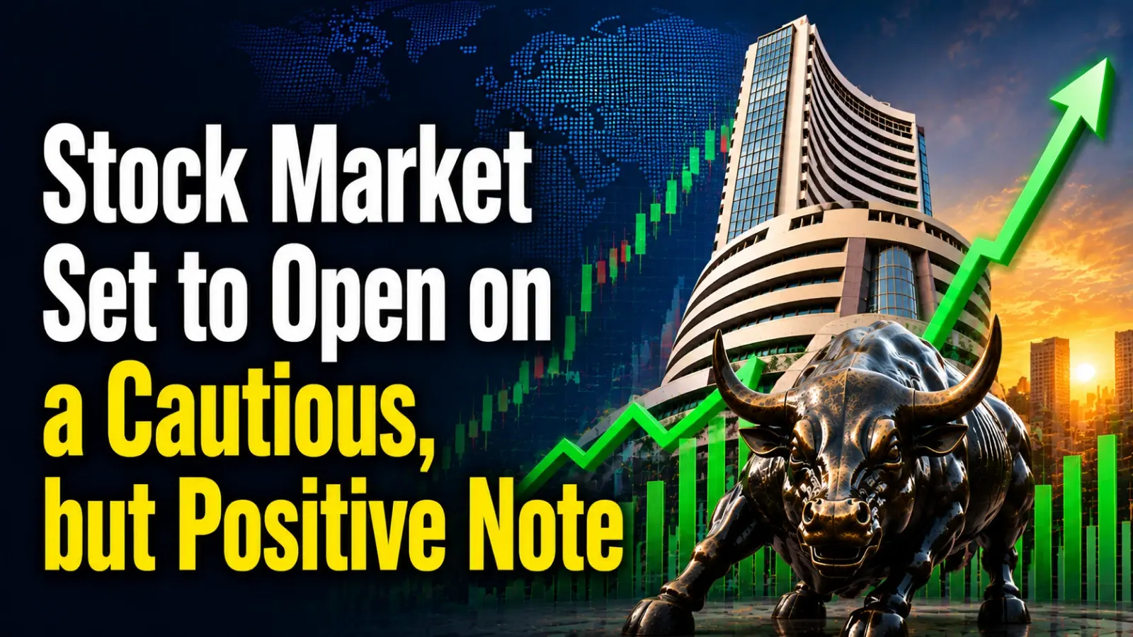 Stock Market Set to Open on a Cautious, but Positive Note 