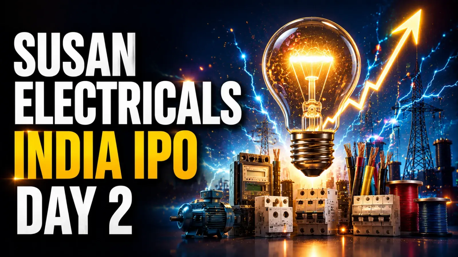 Susan Electricals India IPO Day 2 Subscription Status: Issue Subscribed 9.97 Times So Far
