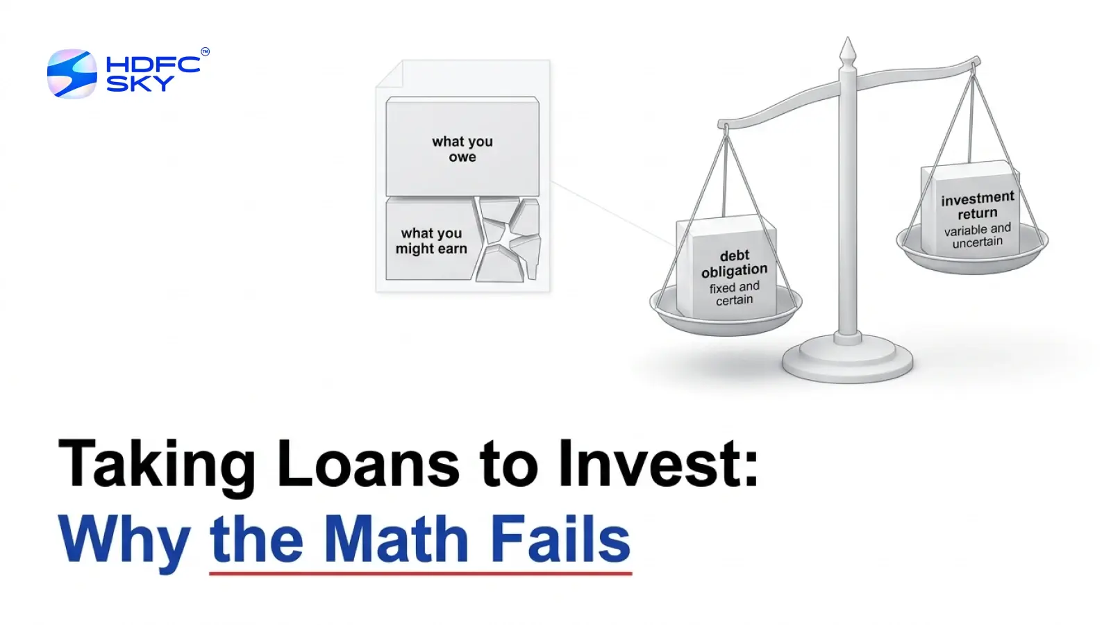 Taking Loans to Invest in the Stock Market: The Math on Why It Almost Never Works