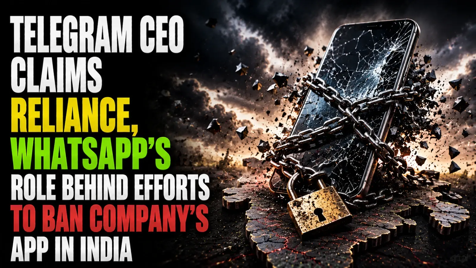Telegram CEO Claims Reliance, WhatsApp’s Role Behind Efforts To Ban Company’s App in India