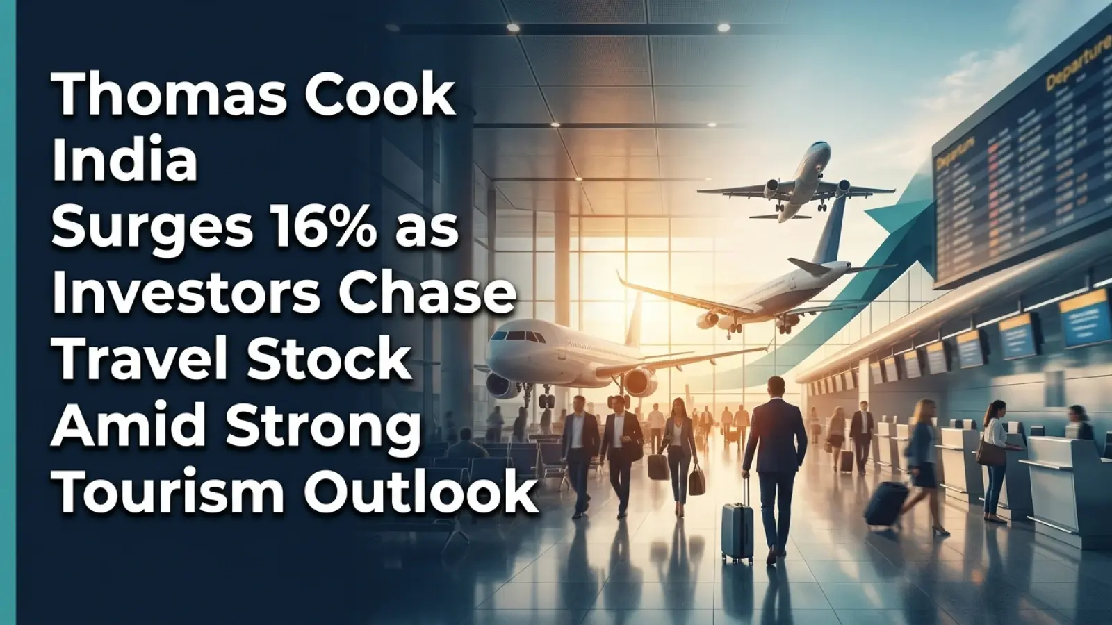 Thomas Cook India Surges 16% As Investors Chase Travel Stock Amid Strong Tourism Outlook