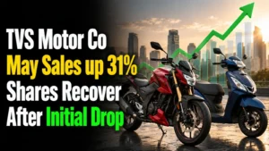 TVS Motor Co May Sales up 31%; Shares Recover After Initial Drop