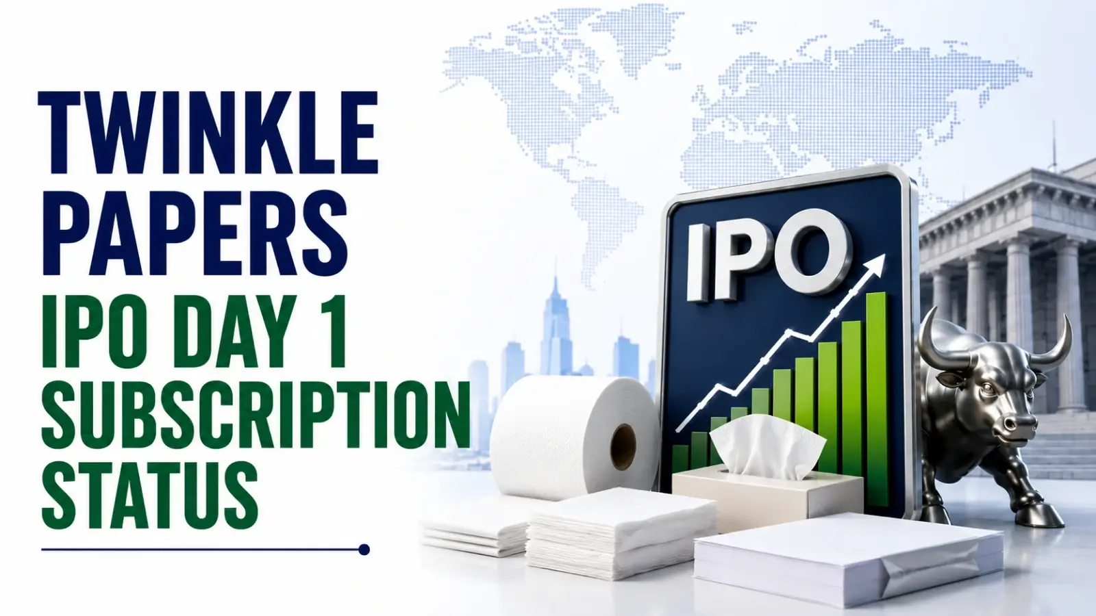 Twinkle Papers IPO Day 1 Subscription Status: Issue Subscribed 0.05x So Far