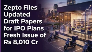 Zepto Files Updated Draft Papers for IPO; Plans Fresh Issue of Rs 8,010 Cr