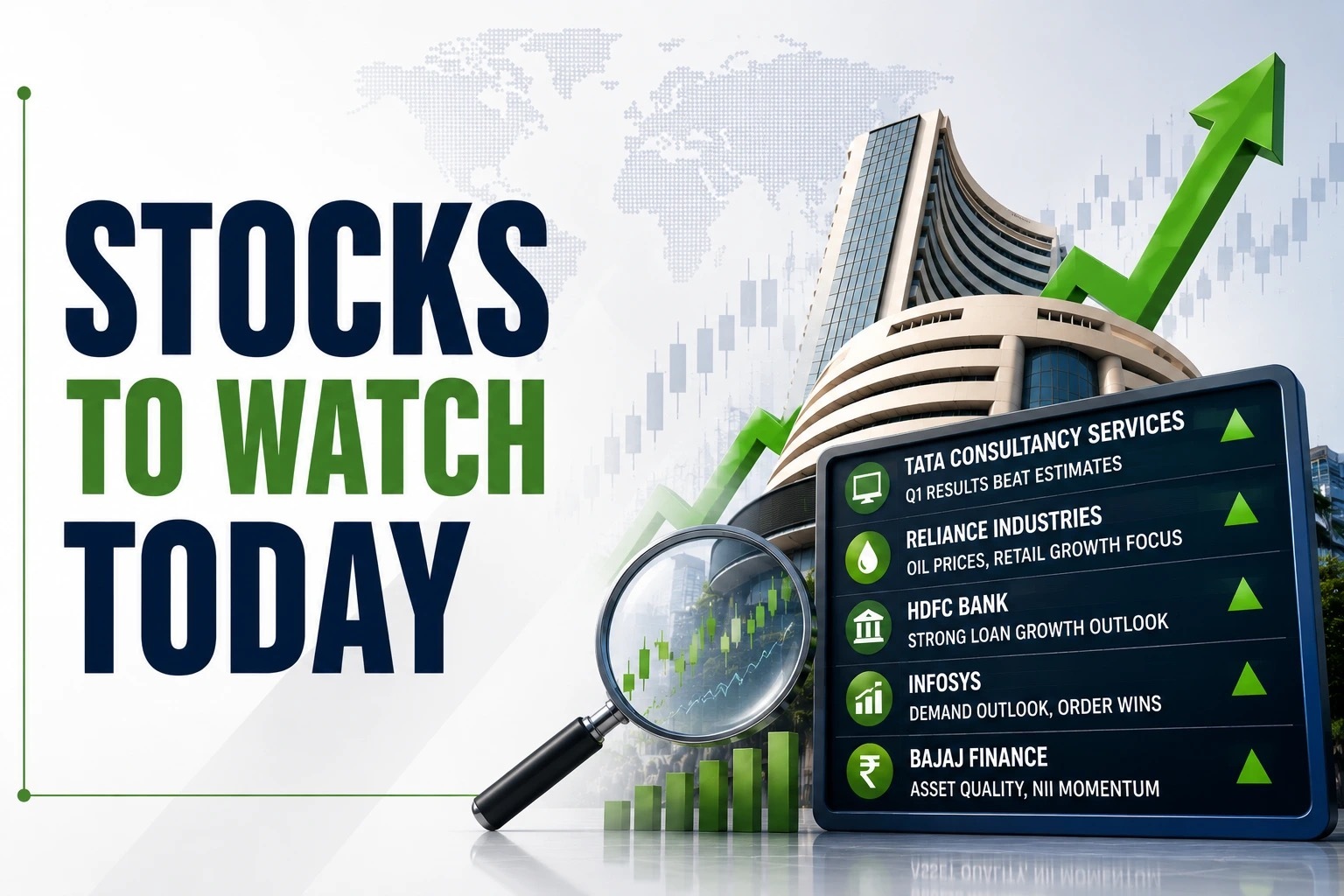 Stocks To Watch Today, July 10, 2026: TCS, Dixon Technologies, Power Grid, Mahindra & Mahindra, Container Corp