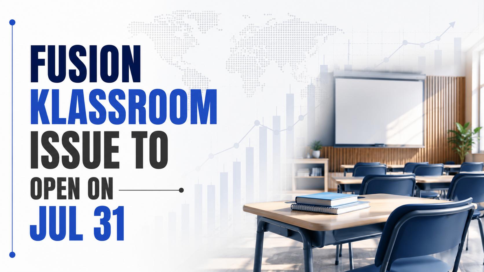 SME IPO: Fusion Klassroom Issue To Open on Jul 31; Sets Price Band at Rs 151–159/Share