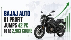 Bajaj Auto Q1 Profit Jumps 42 PC to Rs 2,983 Crore; Revenue Rises 37 PC