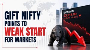 Gift Nifty, July 13, 2026: Index Points to Weak Start for Markets as Iran Shuts Strait of Hormuz
