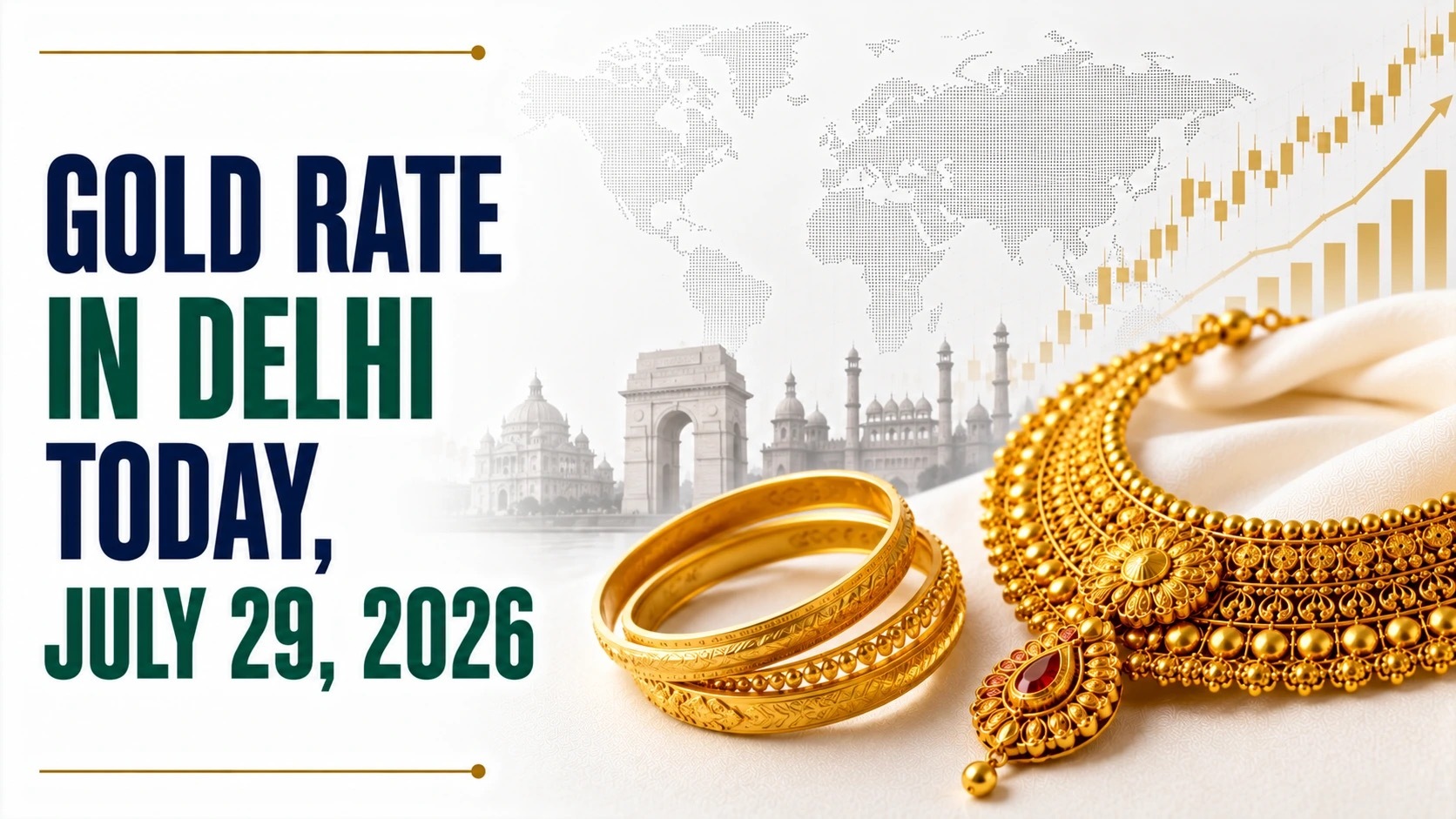 Gold Rate in Delhi Today, July 29, 2026: 24K Gold Drops to ₹14,366 as Prices Extend Losses