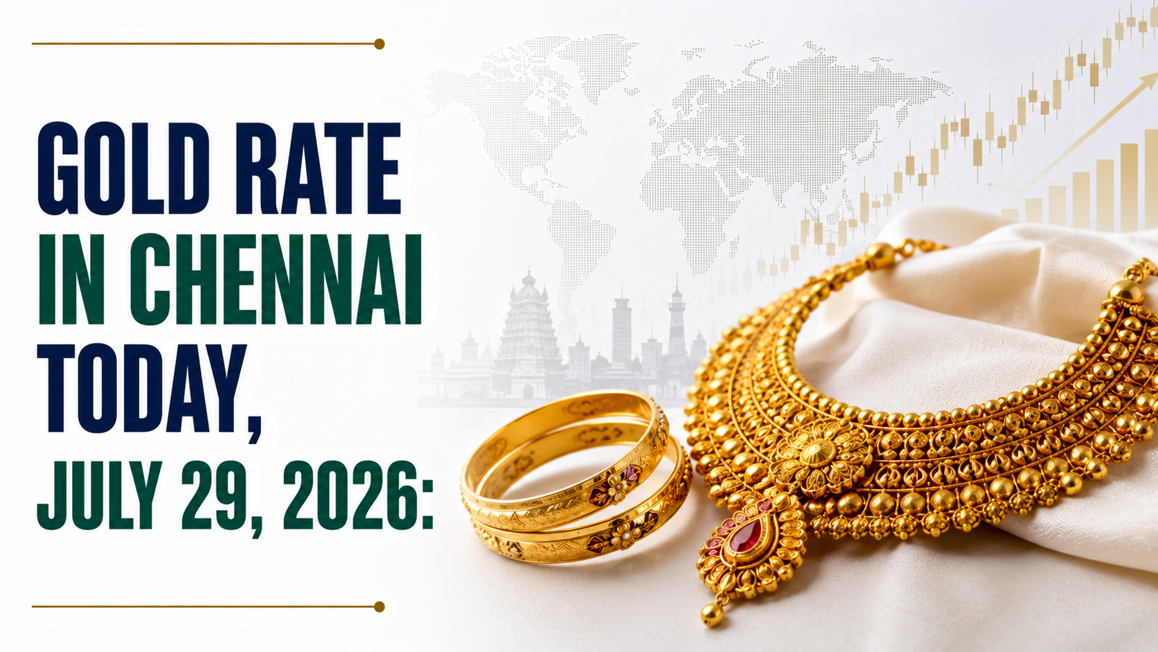 Gold Rate in Chennai Today, July 29, 2026: 24K Gold Eases to ₹14,415 After Sharp Weekly Swings