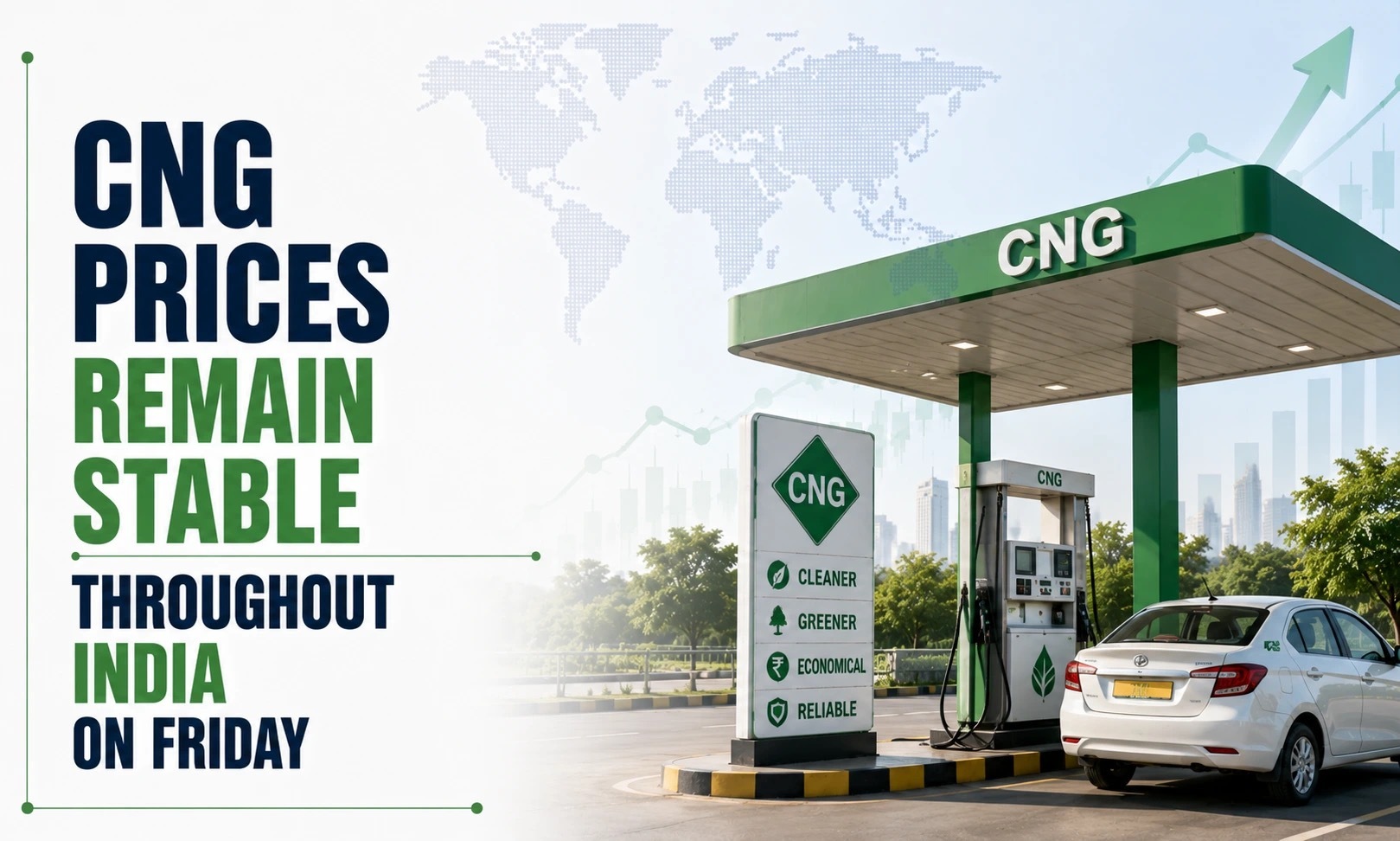 CNG Rate Today, July 10, 2026: CNG Prices Remain Stable on Friday