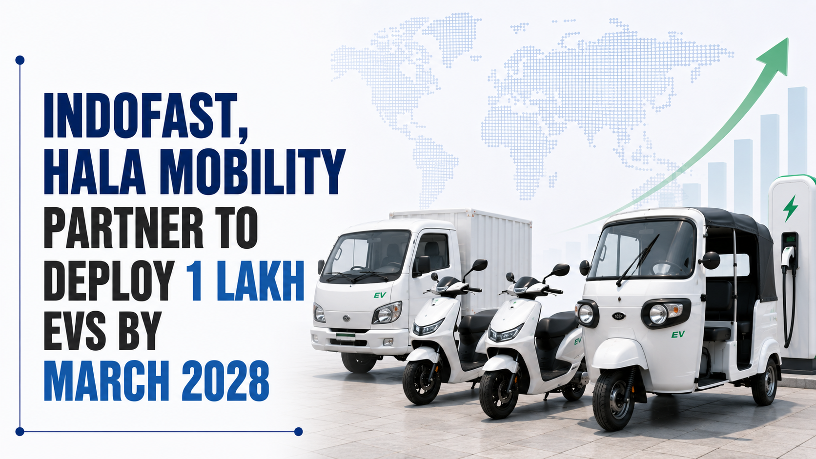Indofast, Hala Mobility Partner To Deploy 1 Lakh EVs by March 2028