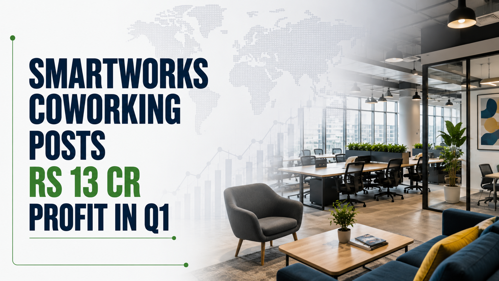 Smartworks Swings to Profit in Q1 as Revenue Jumps 44%