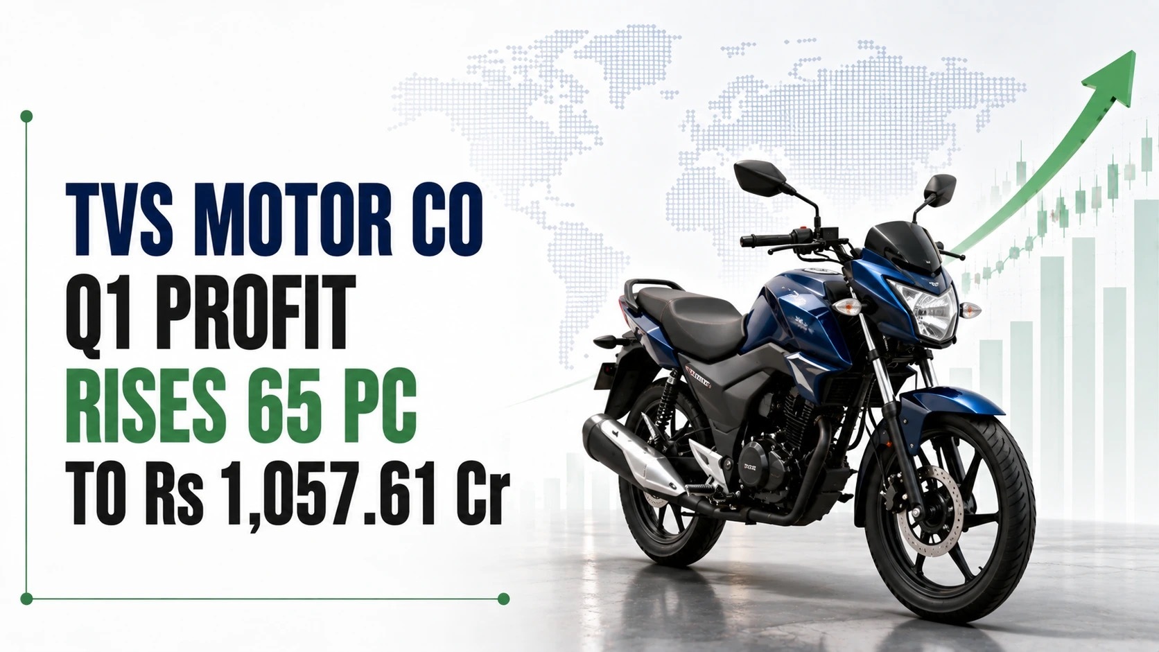 TVS Motor Co Q1 Profit Rises 65 PC to Rs 1,057.61 Cr