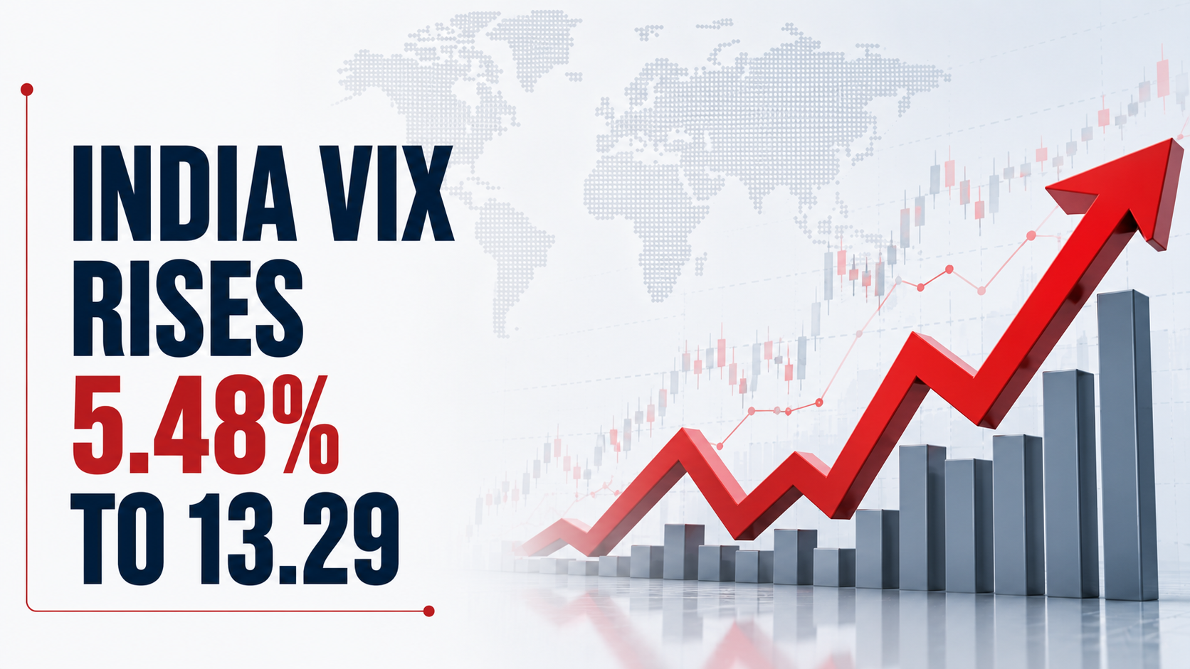 India VIX Rises 5.48% to 13.29 as Earnings, Global Risks and Derivatives Activity Keep Volatility Elevated