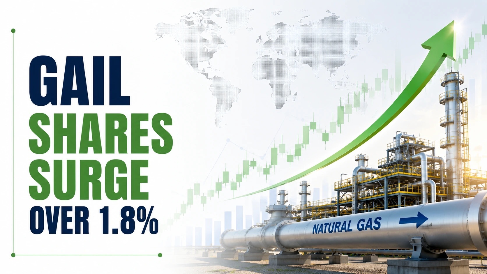 GAIL Shares Surge Over 1.8% On CONCOR’s LNG Agreement