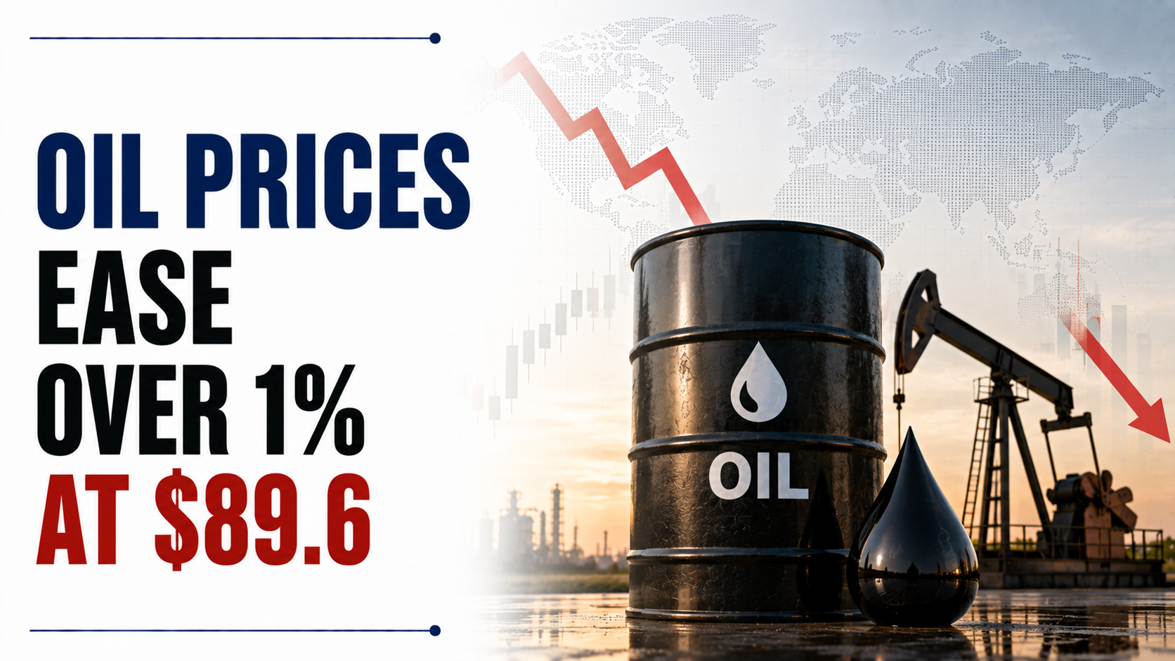 Oil Prices Ease Over 1% At $89.6 As Tankers Continue To Sail Through Middle East Conflict Zones