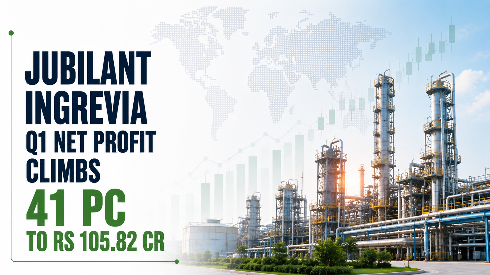 Jubilant Ingrevia Q1 Net Profit Climbs 41 PC to Rs 105.82 Cr