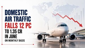 Domestic Air Traffic Falls 12 PC to 1.35 Cr in June on Monthly Basis
