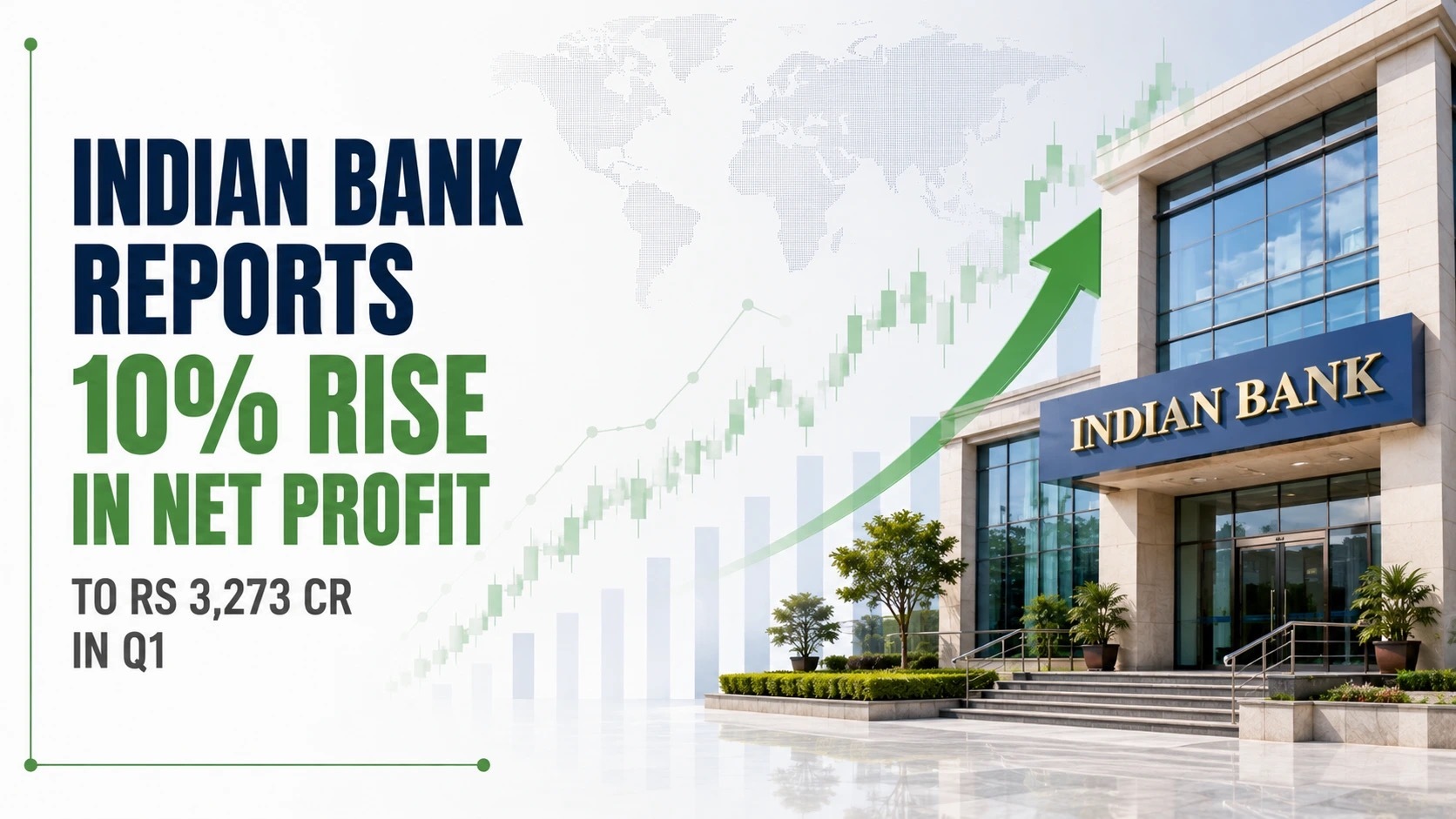 Indian Bank Reports 10 PC Rise in Net Profit to Rs 3,273 Cr in Q1