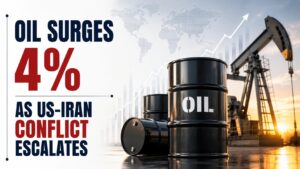 Oil Price Today, July 13, 2026: Crude Oil Price Surges 4% to $79.11 As US-Iran Conflict Escalates; Strait of Hormuz Fears Rattle Energy Markets