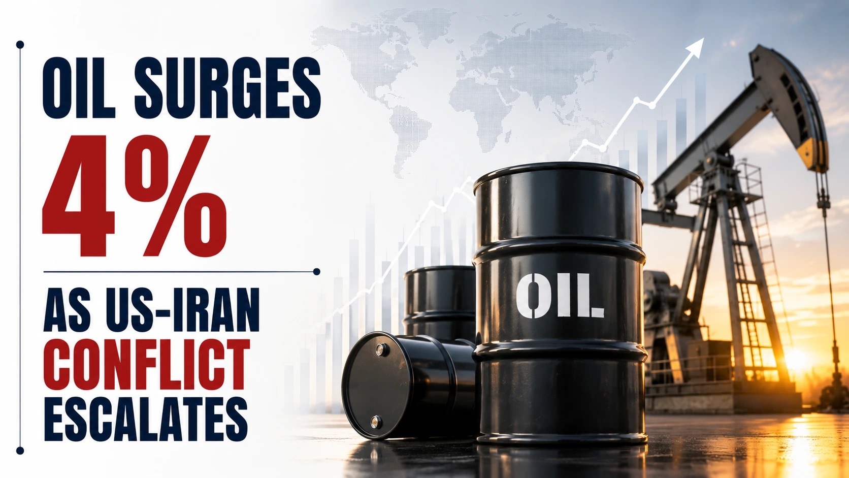 Oil Price Today, July 13, 2026: Crude Oil Price Surges 4% to $79.11 As US-Iran Conflict Escalates; Strait of Hormuz Fears Rattle Energy Markets