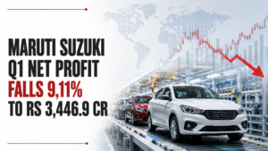 Maruti Suzuki Q1 Net Profit Falls 9.11% to Rs 3,446.9 Cr