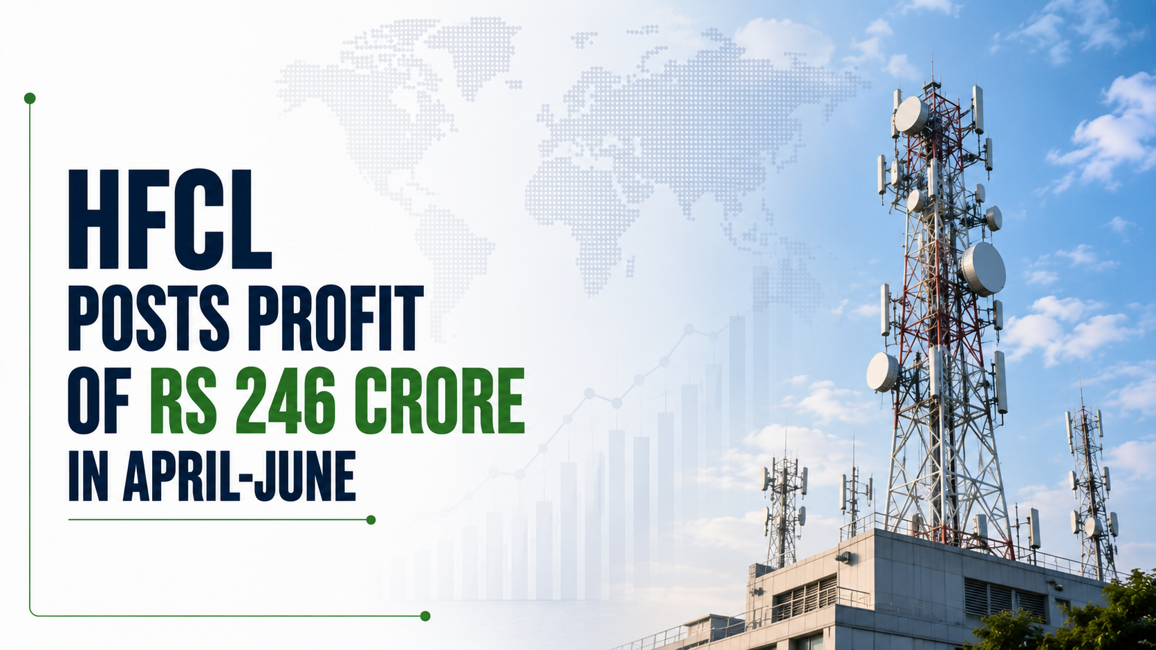HFCL Posts Profit of Rs 246 Crore in April-June