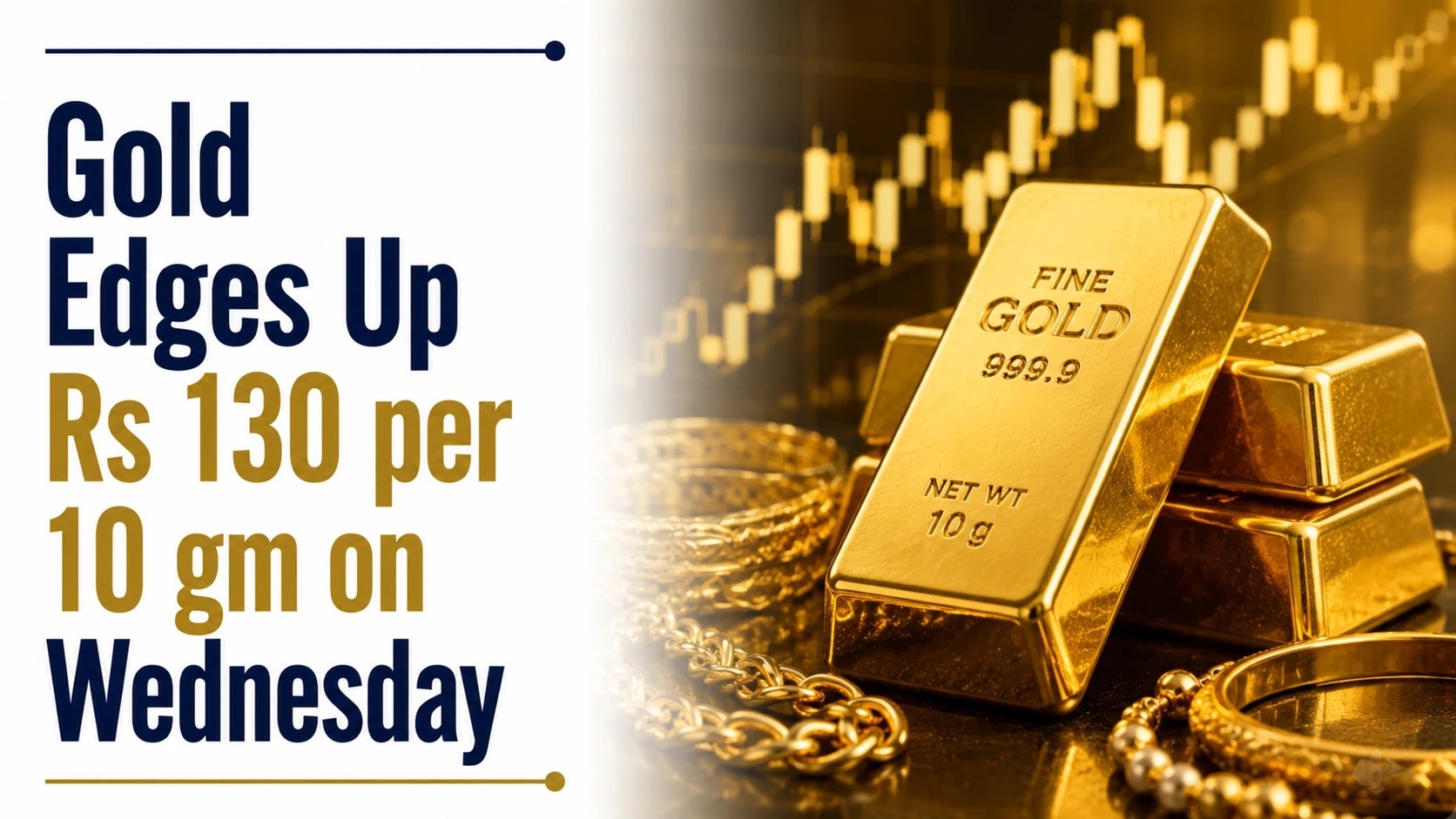 Gold Rate Today, July 1, 2026: Gold Prices Edge Up Rs 130 per 10 gram, Steadies After 2 Days of Decline