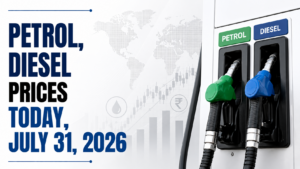 Petrol, Diesel Prices Today, July 31, 2026: Check Fuel Rates In Delhi, Mumbai, Bengaluru, Hyderabad, Chennai, Gurgaon, Noida