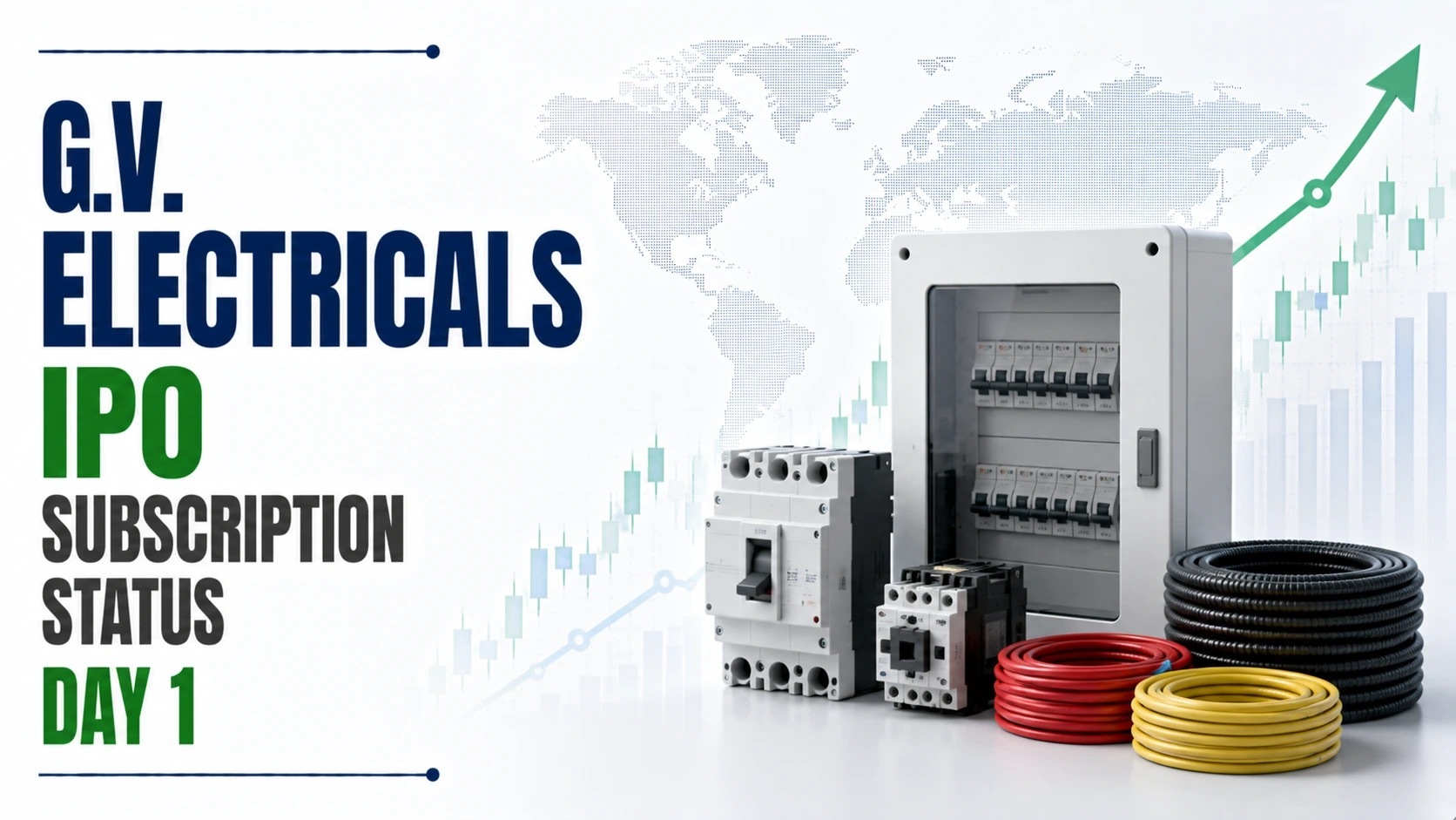 G.V. Electricals IPO Subscription Status Day 1: Retail Investors Lead As Bidding Opens