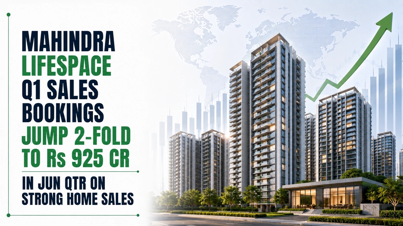 Mahindra Lifespace Q1 Sales Bookings Jump 2-Fold to Rs 925 Cr in Jun Qtr on Strong Home Sales