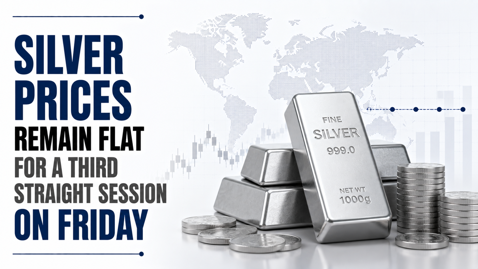 Silver Prices Remain Flat for a Third Straight Session on Friday 