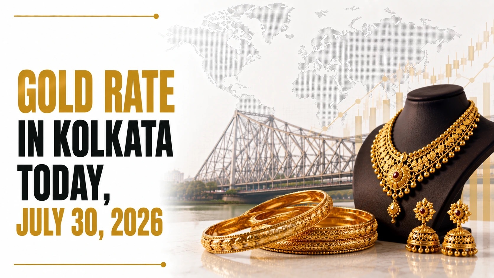 Gold Rate in Kolkata Today, July 30, 2026: 24K Gold Eases to ₹14,350 as Market Holds Near Weekly Lows